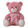 Pink Plush Bear with a Bow Tie, Available In Different Sizes