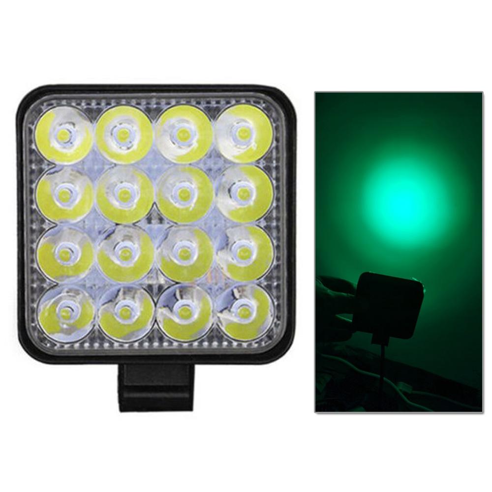 Waterproof Work Light 6000K Shockproof 48W 16-LED Floodlight Car Driving