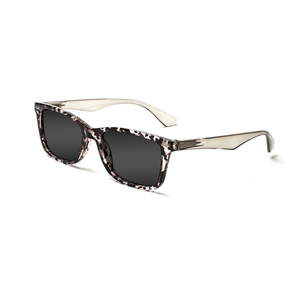 TUREZING Reading Glasses for Women Men Fashion Gray Lens Sunglasses Outdoor Travel Sunshade Prescription Eyewear