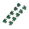 100Pcs Gardening Fixed Cross Clip Plastic Plant Buckle Clamp Clip for Agriculture Garden