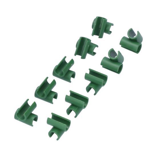 100Pcs Gardening Fixed Cross Clip Plastic Plant Buckle Clamp Clip for Agriculture Garden