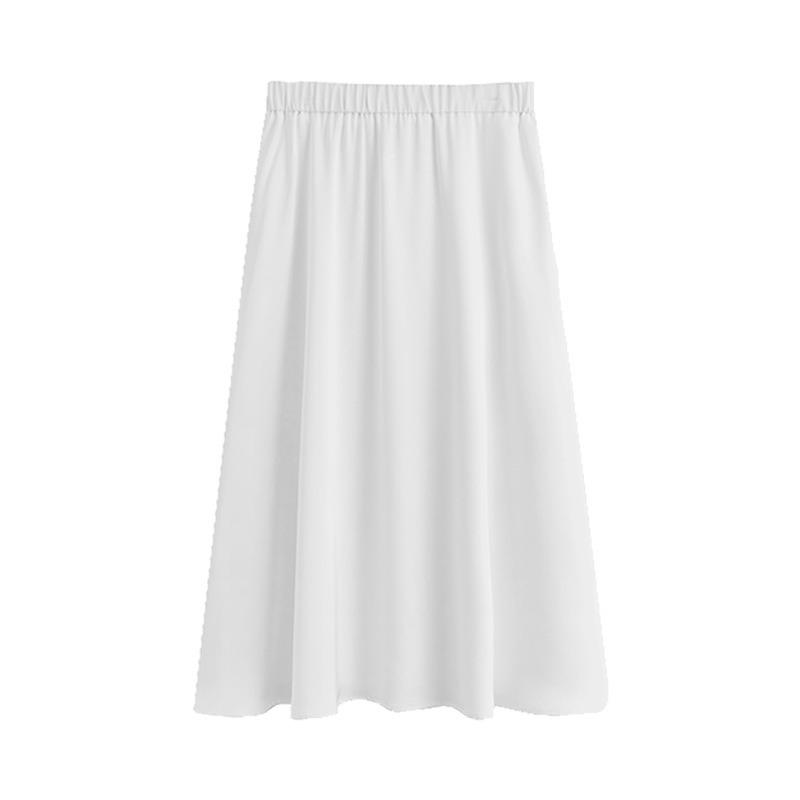 Women's Loose High-waisted Skirt A-line Skirt Summer Style Versatile Loose Skirt