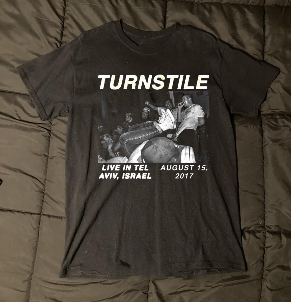 Turnstile Poster Band Gift For Fan S To 5xl Style Black TShirt Qa153