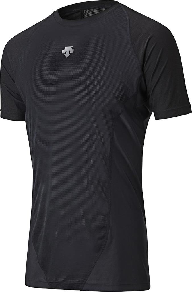 DESCENTE Relax Fitshrits Cool Long Sleeve Baseball Size L Men's Underwear, Black,
