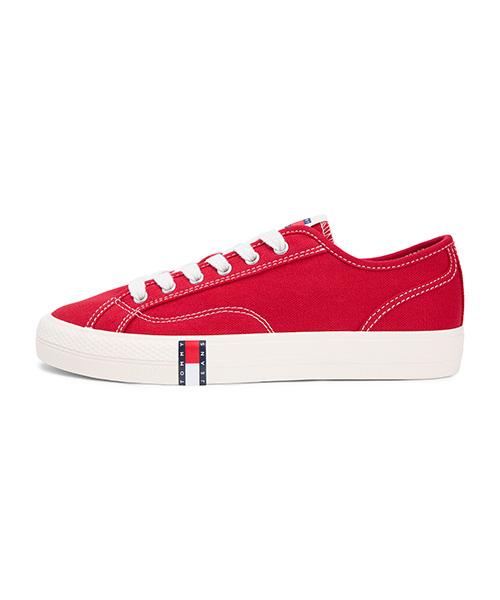 Tommy Hilfiger Archive Y2K Canvas Sneakers - Red (T52G1Ars300Jt1Xle)