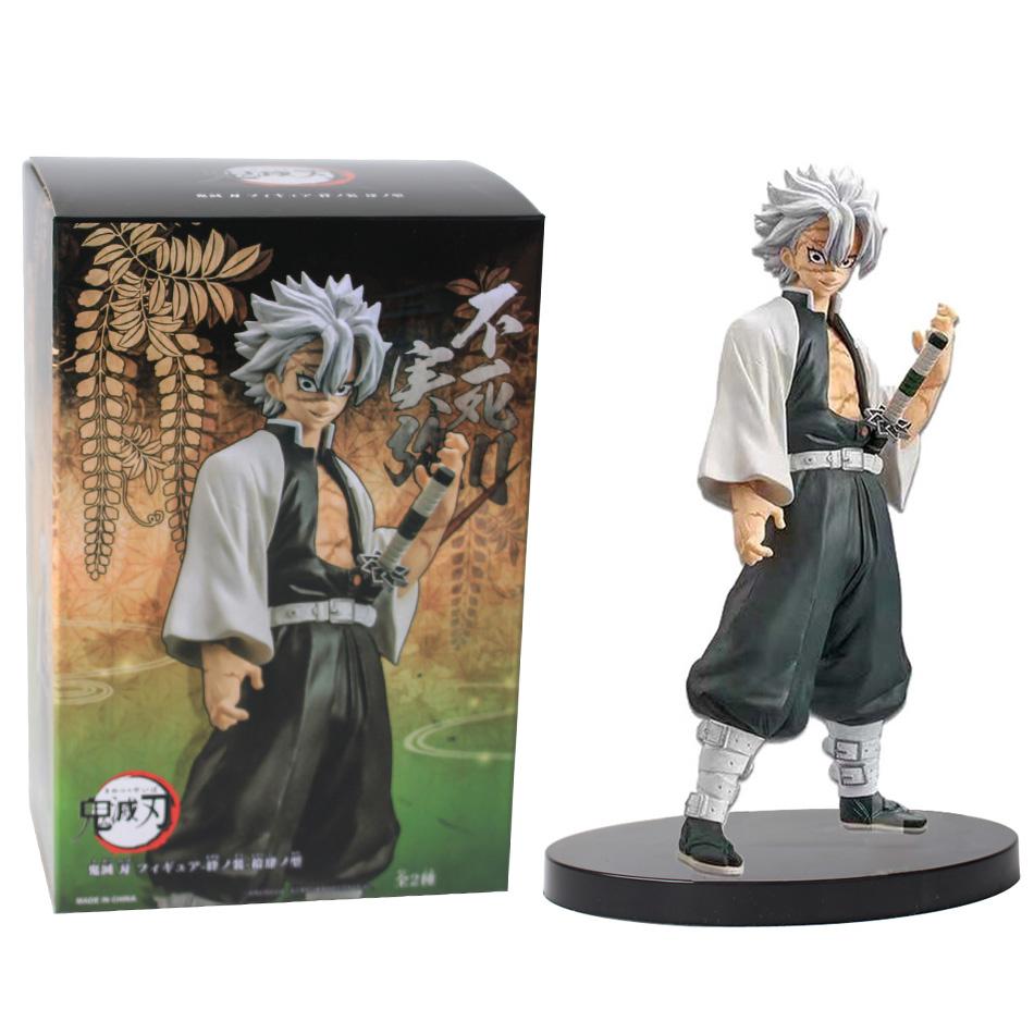 Anime 16CM Demon Slayer Kimetsu No Yaiba Figure Kamado Tanjirou Action Figure Agatsuma Zenitsu Nezuko Warrior PVC Model Toys