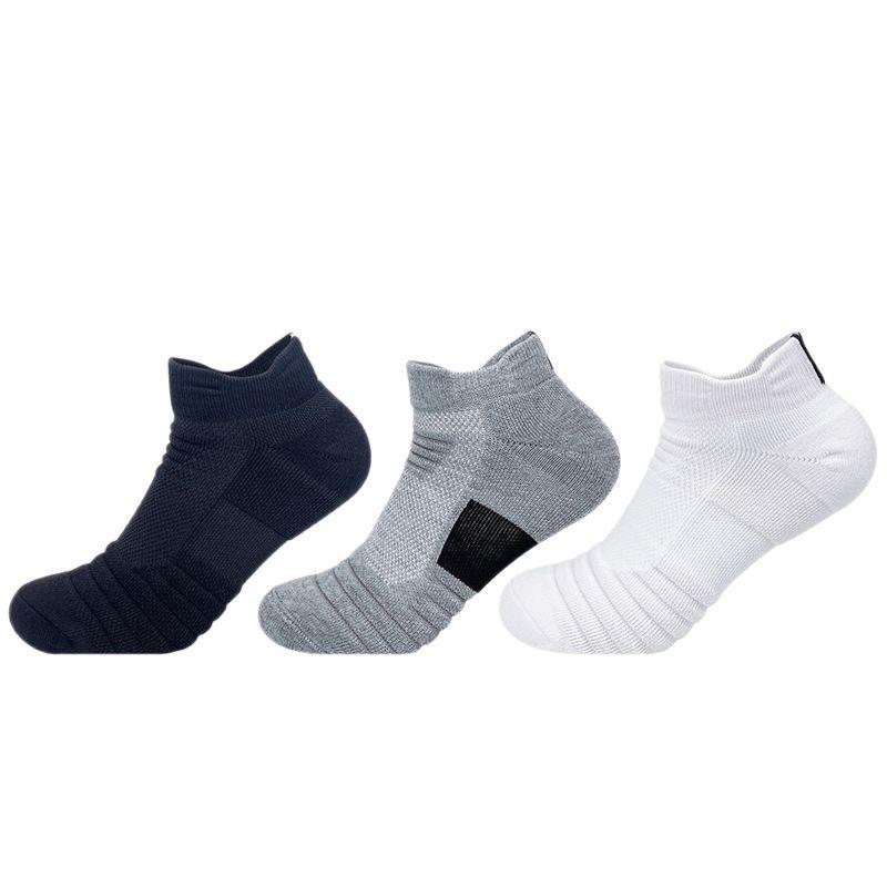 Men's Elite Mid-Length Thick Terry Basketball and Running Socks