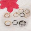 Ring Combination Set Hollow Diamond Simple Ring Ring 10 Set