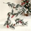 Long Vines Artificial Christmas Tree Pine Needles Berry Cone Artificial Plants High Quality Artificial Pine Leaves Wedding Decor