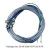 4pc/set Cello Strings 4/4 3/4 1/2 1/4 1/8 Cello Strings C-G-D-A Strings Stainless Steel Core Al-Mg Winding Cello String