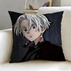 Popular Anime Tokyo Revengers Cushion Cover Soft & Easy-Wash Pillow Case – Versatile For Couch, Bed, Travel And Office