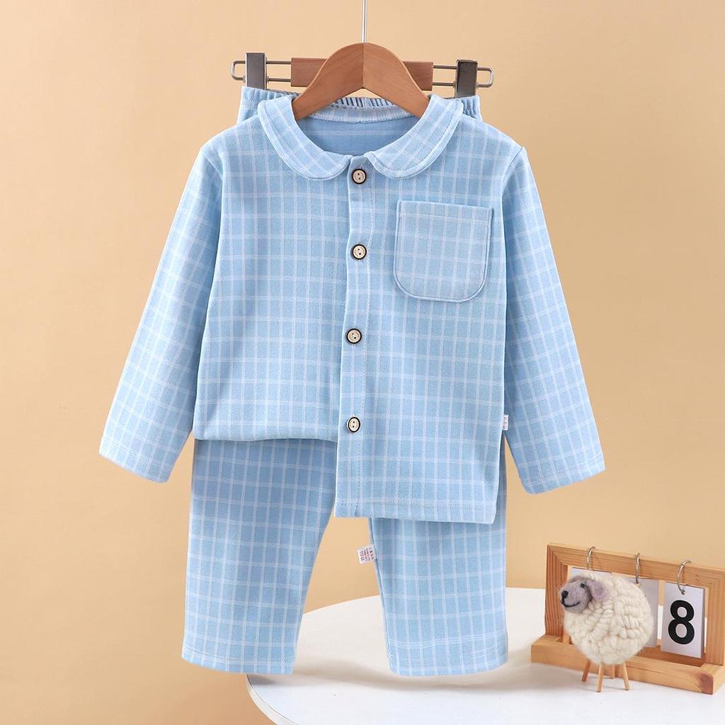 Children's Plaid Fleece Pajama Set - Boys' Loungewear