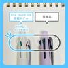 Mitsubishi Pencil Multi-function Pen Jetstream Light Touch Ink 41 0.5 Steel Blue Karoyaka MSXE5LS05.71