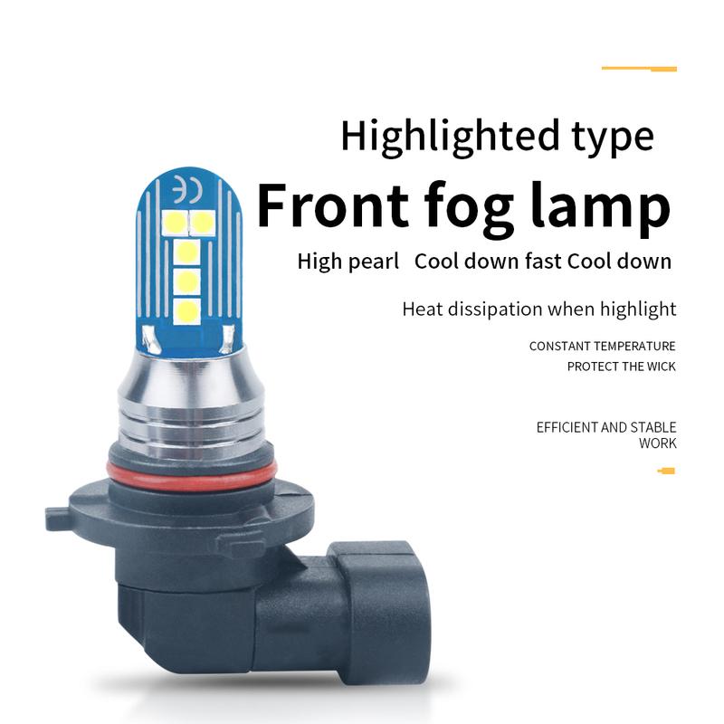 1Pcs H4 H8 H11 H7 9005 HB3 9006 HB4 LED Green White Fog Light Bulb Car Motorcycle Driving Running Front Lamp 12V For Toyota Kia