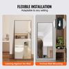 Full Length Floor Mirror 71'' X 31'' Free Standing Wall Mounted Tempered