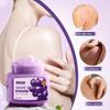 Grape Exfoliating Scrub - Alcohol-Free,Non-Greasy Exfoliating Body Scrub with Grape Extract & Plant Scent, Gentle Physical Exfoliation, Daily Skincare