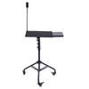 Laptop Tripod Stand Adjustable Height 28 51.2 Inch Portable Projector Tripod Stand with Casters Mouse Tray Phone Holder