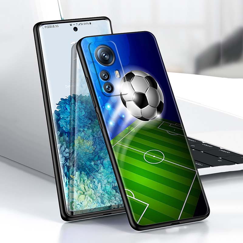 Anime Football Design For Xiaomi Mi 15 14 13 13T 12 12T 12S 11 11i 11T Pro Ultra Lite 5G Black Soft Phone Case