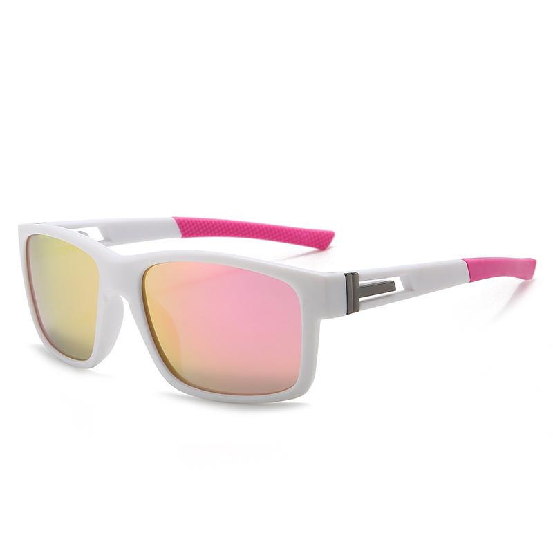 New Fashion Sports Polarized Sunglasses for Men and Women Colorful Box Sunglasses Outdoor Riding Night Vision Glasses.