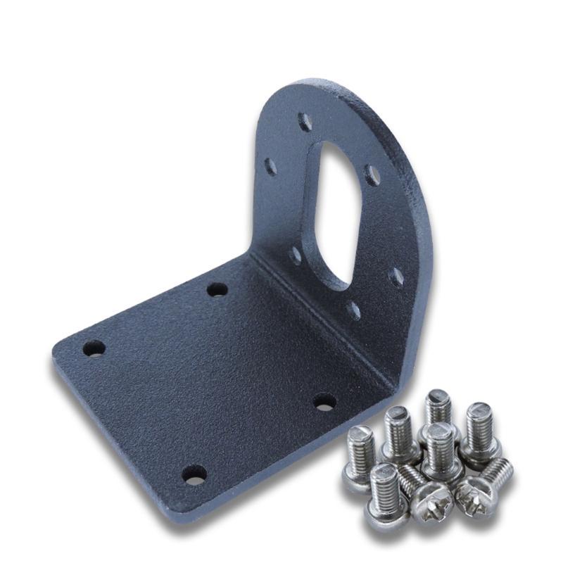 Aluminum 37mm Eccentric Axles Gear Motor Mounting Frame Easy Assembly Vibration Resistant Mount for Industrial Equipment