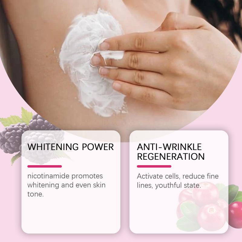 Underarm Elbow Knees Whitening Cream Moisturizing Brightening Body Cream Melanin Control for Sensitive Intimate Skincare