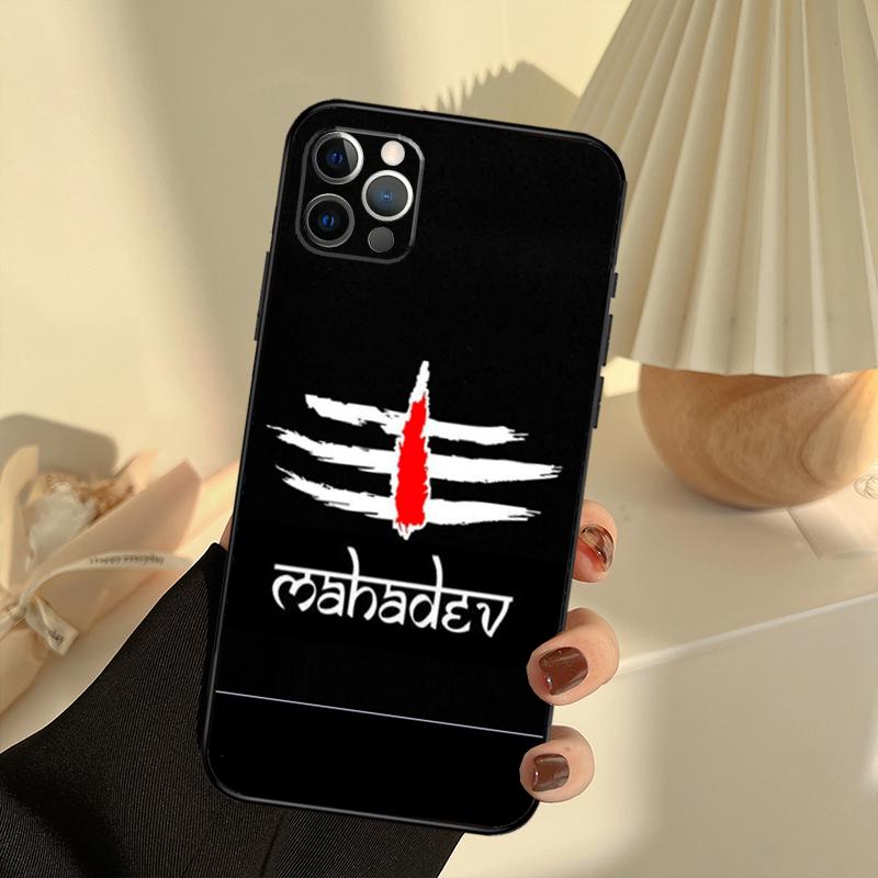 Lord Shiva Hindu God Case For iPhone 11 12 13 14 15 16 Pro Max Cover For iPhone 13 12 Mini XR X XS Max Plus
