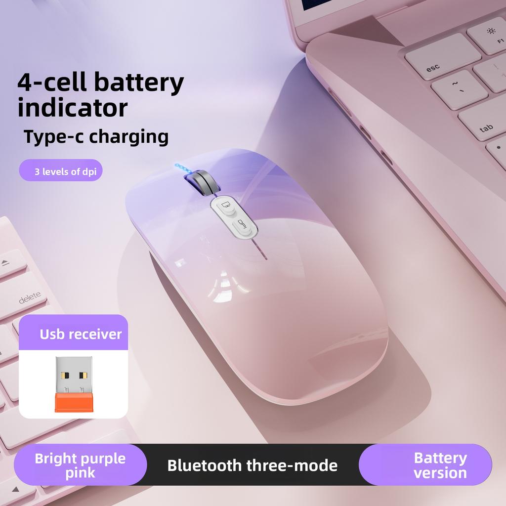 M103 Mouse Portable Charging, Suitable for Apple, Huawei Gifts, Spot Customization, Light and Thin Bluetooth Wireless