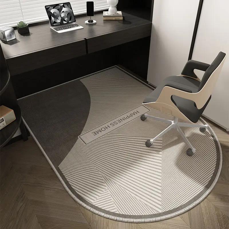 VIKAMA Computer Chair Floor Mat Luxury Office Computer Swivel Chair Floor Mat Bedroom Dresser Carpet Home Decor Hall Door Carpet