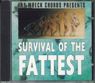 CD VARIOUS  Survival Of The Fattest  Fatmusic  FAT5382 Fat Wreck Chord 1996 US Rock Used