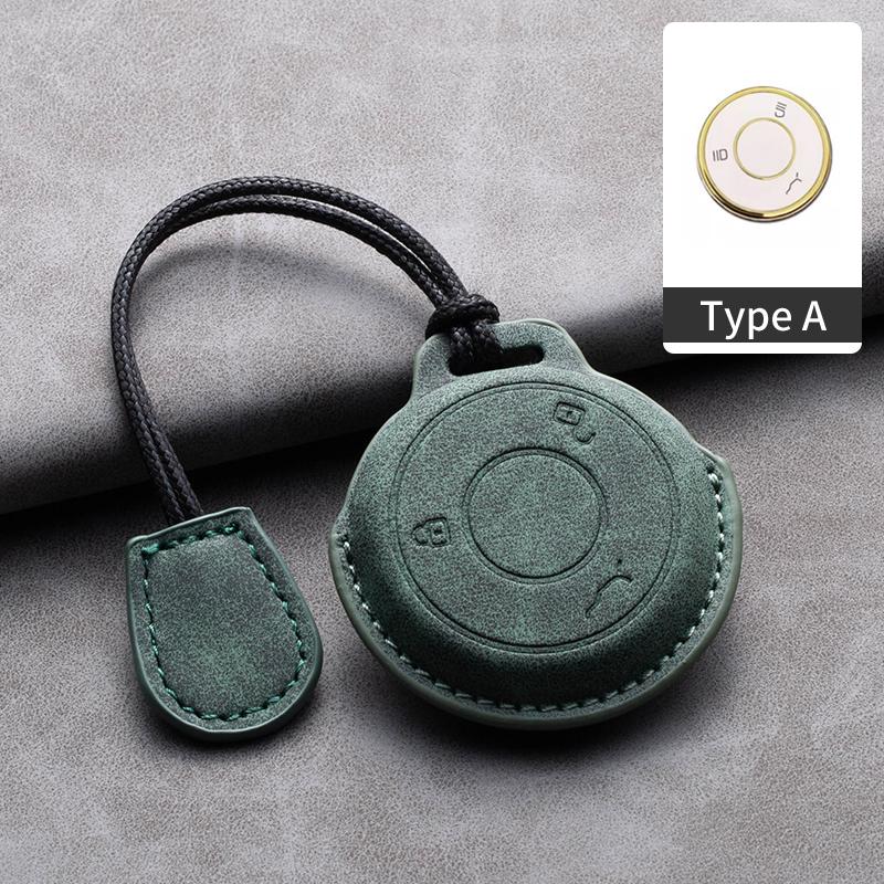 

Кожаный чехол для смарт-ключа автомобиля для NETA V Nezha U Nezha NO1 NETA V Автомобильный брелок-ключ, держатель, аксессуары для ключей