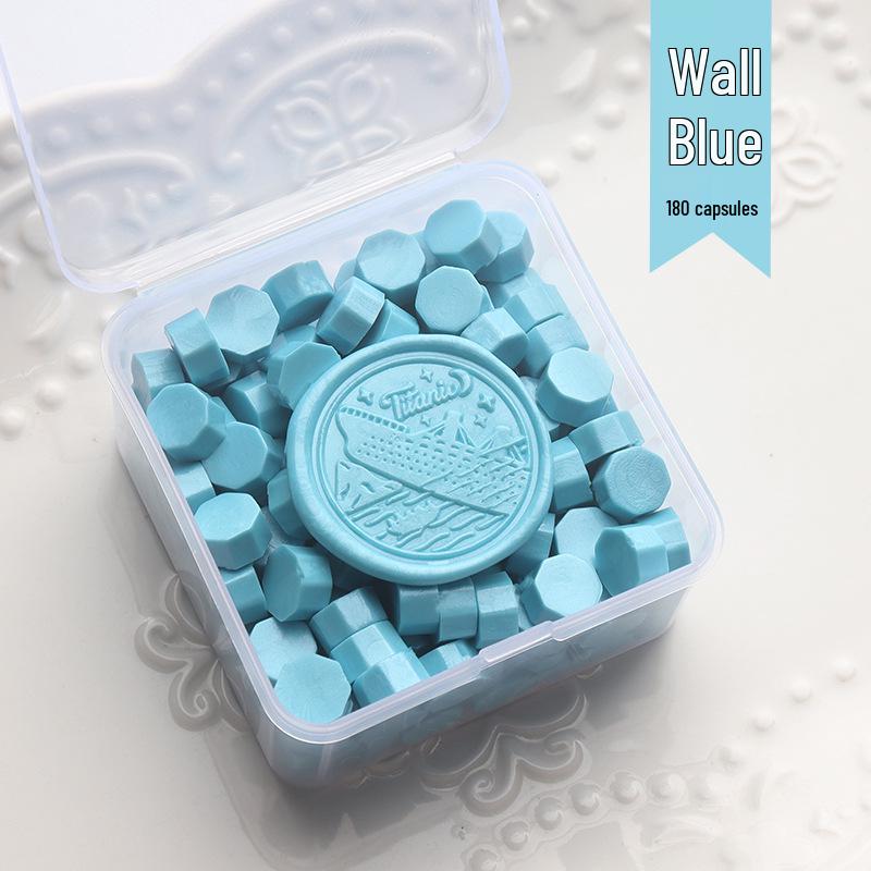Matte Octagonal Sealing Wax Beads - Ice Cream Color Series for Wedding Invitations