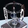 Acrylic Sunglasses Holder Stand 360 Rotating Eyeglasses Display Rack Tabletop Glasses Storage Organizer