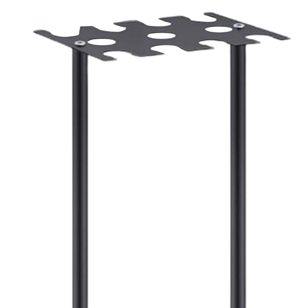 Baseball Bat Holder Vertical Easy Installation 8 Bats Accessory Space Saving Softball Bat Holder