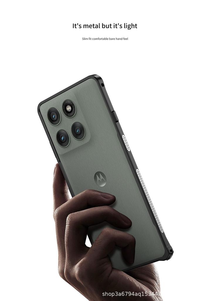 Motorola Moto Edge60 Series Metal Frame Phone Case