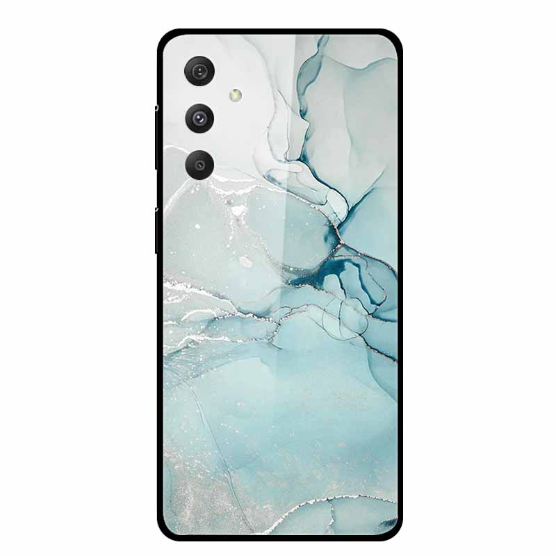 For Samsung Galaxy M54 M34 M14 Case Luxury Tempered Glass Back Cover Hard Case Samsung Galaxy M 54 Capa Fundas Coque Colorful