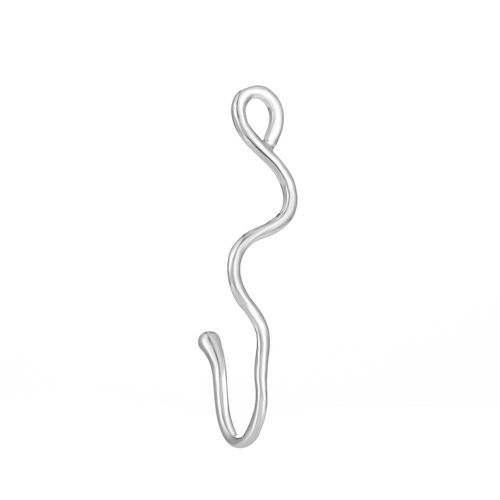 Creative U-Shaped Non-Piercing Nose Clip: Butterfly & Snake Design