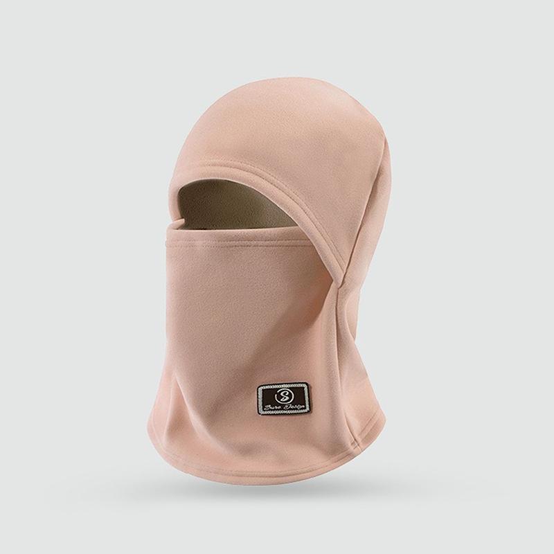 Warm Fleece Dustproof Beanie Winter Velvet Wrap Windproof Ear Protection Helmet Hat Face Cover Unisex Outdoor Cycling Skiing
