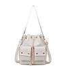 Single-shoulder Bag, Large Capacity, Simple Handbag, Stylish and Casual Women's Bag, Drawstring Single-shoulder Crossbody Bag