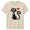 Easily Distracted TShirt Funny Cat Animal Pets Birthday Gift For Him And Her