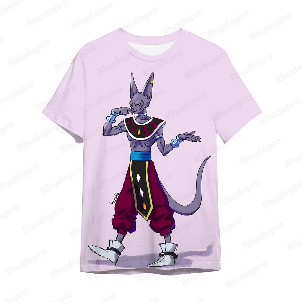 Tricou Bărbați Bărbați Copii Topuri Dragon Ball Cămăși Noi Modă Vară Hip Hop Îmbrăcăminte Streetwear Goku Mânecă Scurtă Y2k