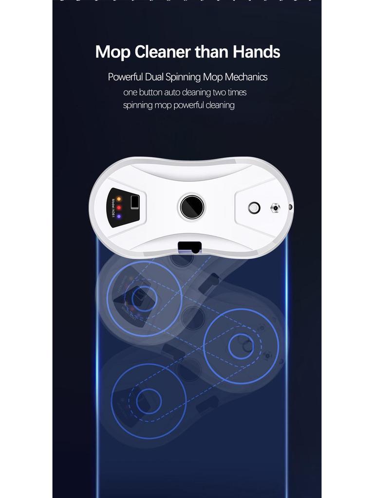 Smart Automatic Window Cleaning Robot for High-Rise Glass