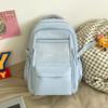 School bag, high school, large capacity, high value, fresh and cute, two-dimensional yuan bar