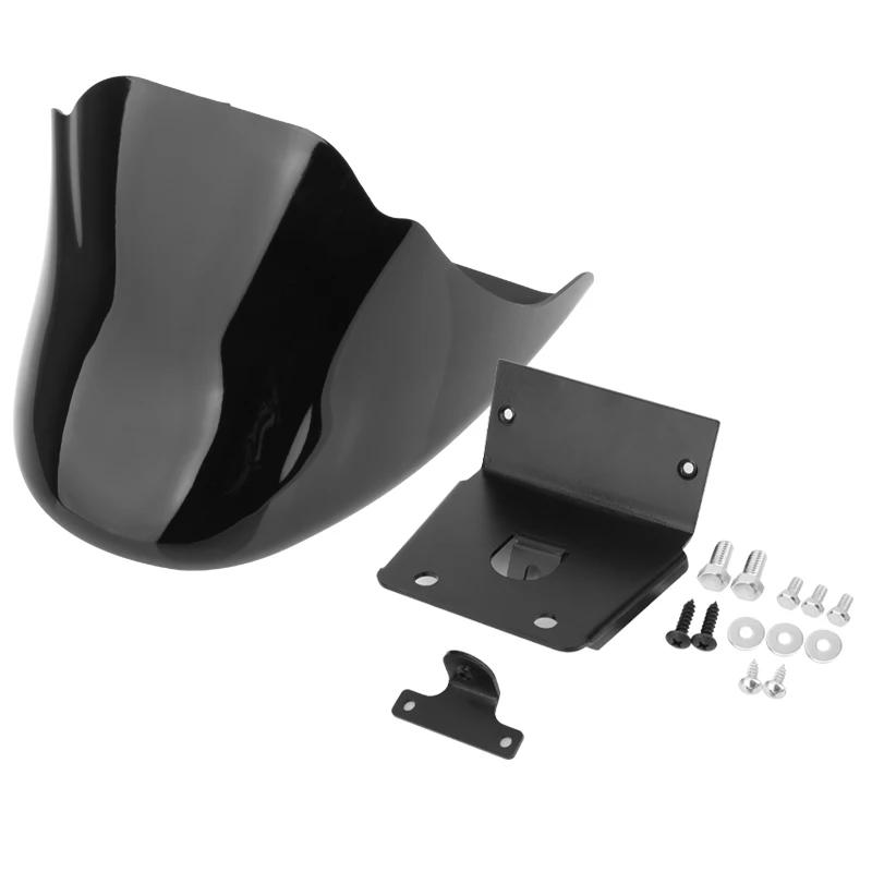 Motorcycle Front Chin Fairing Bottom Spoiler Black Mudguard Air Dam For Harley Sportster XL Iron 883 1200 XL883 XL1200 2004-2026