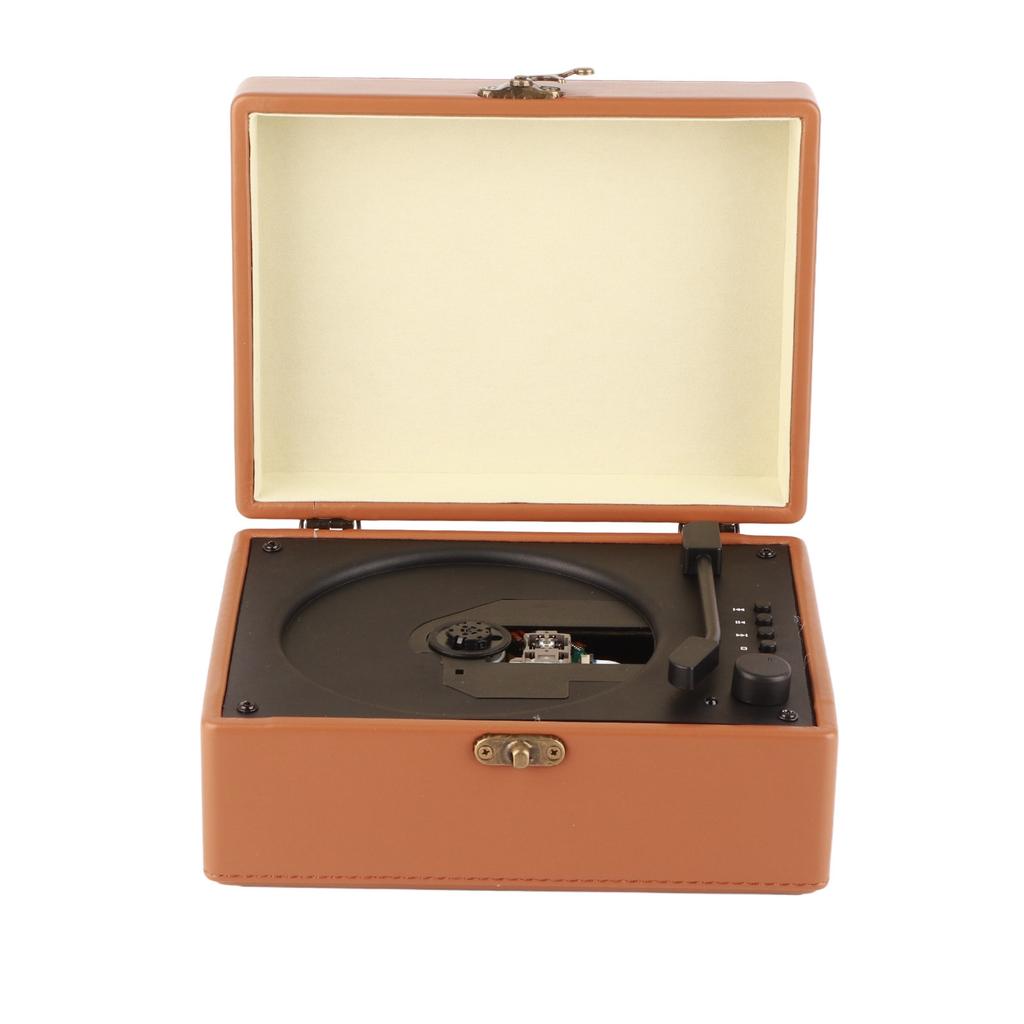 Suitcase CD Player Professional HiFi Stereo Sound Bluetooth Record Player with Remote Control for Ho
