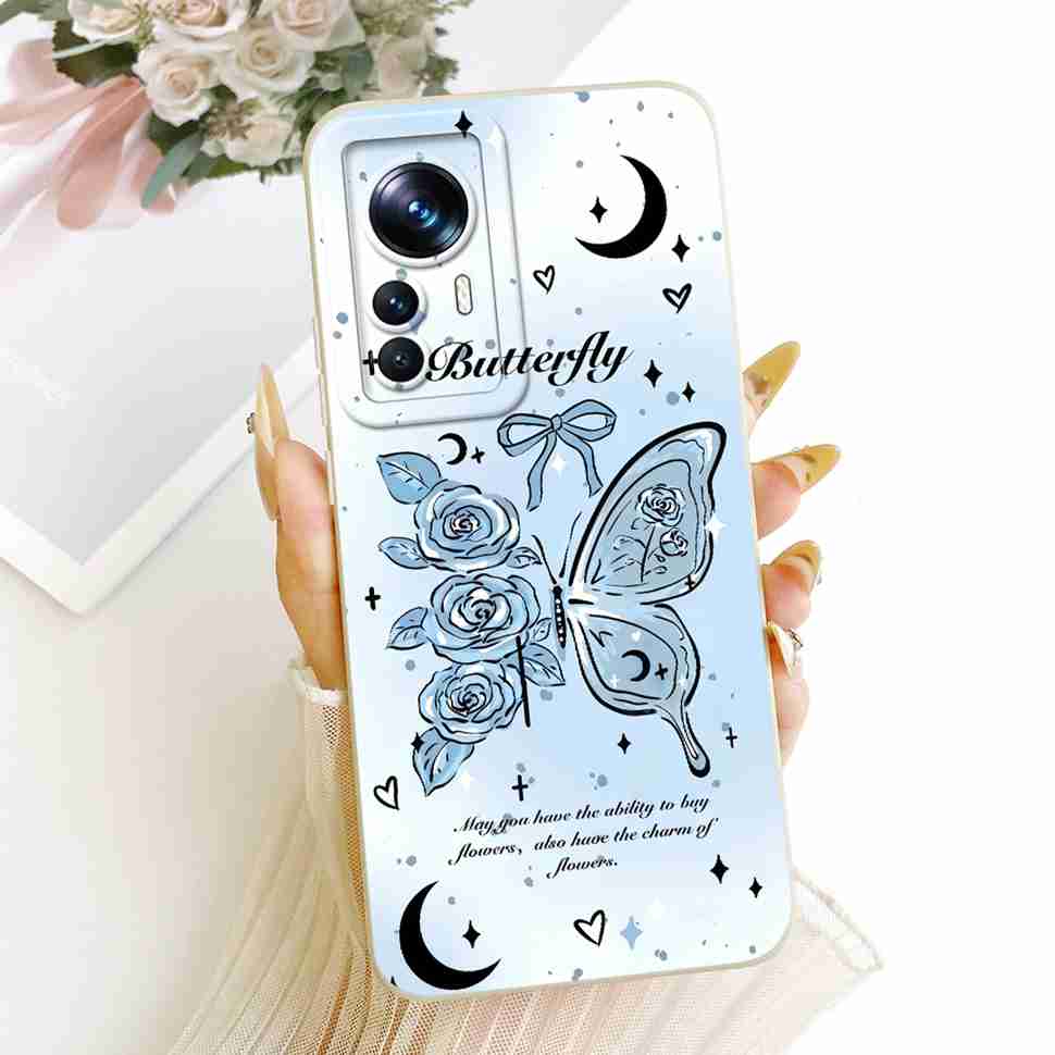 For Xiaomi Mi 12T Case 22071212AG Simple Style Popular Print Silicone Back Cover For Xiaomi Mi 12t Phone Cases Bumper