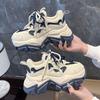 Popular Fried Street Dad Shoes Children Ins Tide 2025 Spring and Autumn New Versatile Thick Sole Inner Height Increase Casual Sports Shoes