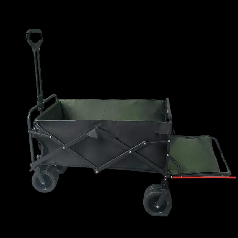 Heavy-Duty Portable Folding Outdoor Utility Cart, 180L