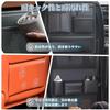 EXCEREY Car Seatback Car Hanging Rear Seat Storage Seatback Rear Kick Water Cup Tissue Storage Bag with iPad Storage Large No Folding Table Pocket,