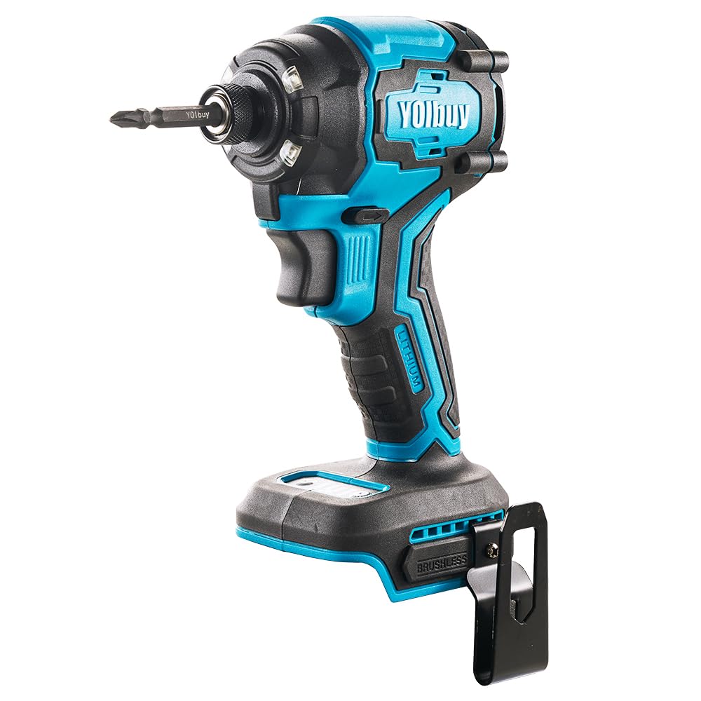 

YOIbuy PRO Impact Driver Rechargeable LED Torque 230Nm Easy Mode Included Speed Makita 18V Compatible Body Only and Charger Sold Domestic 1 Year