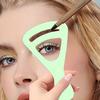 2-Piece Set of Eyebrow Shaping Templates - DIY Eyebrow Drawing and Decoration, Eyebrow Tracing Card, Eyebrow Crossing Card, Eyebrow Trimming Card